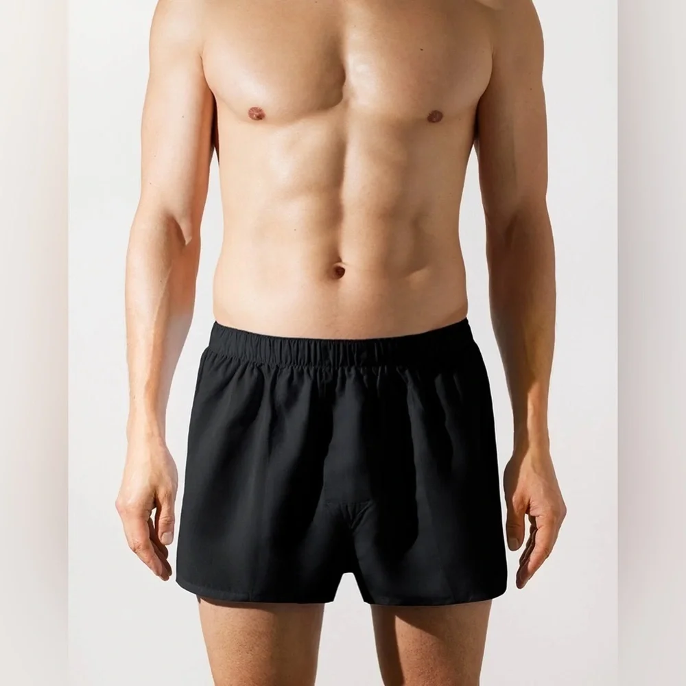 CDLP Woven Boxer Shorts Slim Black $85 Made of a soft TenceL Sz XL
